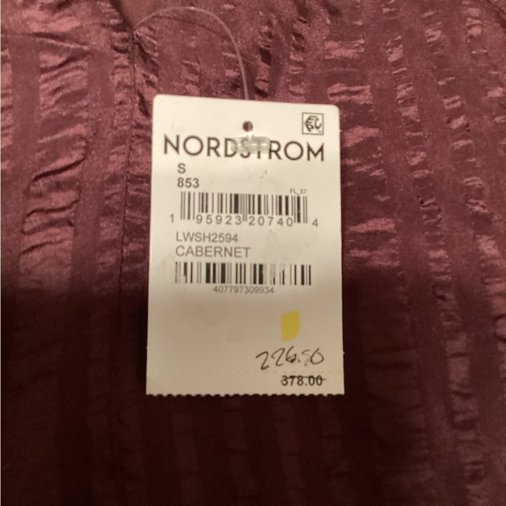 NWT Frame Size S Top‎ Cabernet - Picture 4 of 6